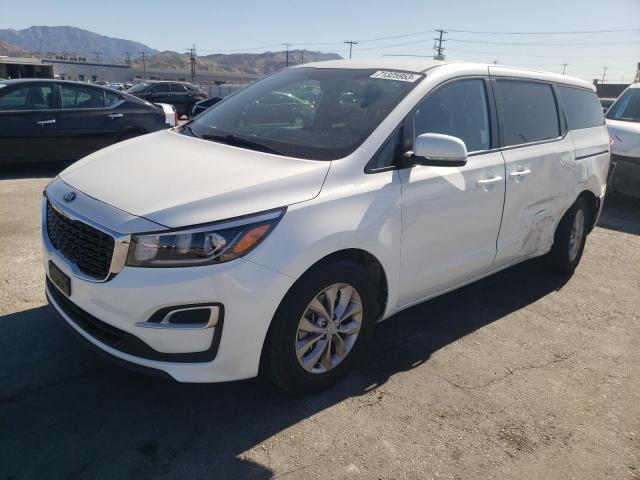 KNDMB5C13L6624891 - 2020 KIA SEDONA LX WHITE photo 1