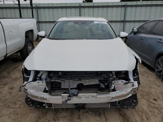 1HGCV1F54MA082274 - 2021 HONDA ACCORD EXL WHITE photo 5