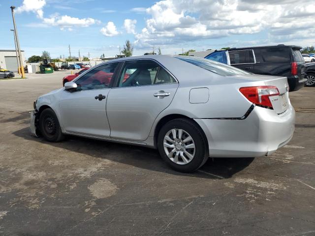 4T1BF1FK5DU656016 - 2013 TOYOTA CAMRY L SILVER photo 2