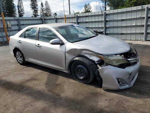 4T1BF1FK5DU656016 - 2013 TOYOTA CAMRY L SILVER photo 4