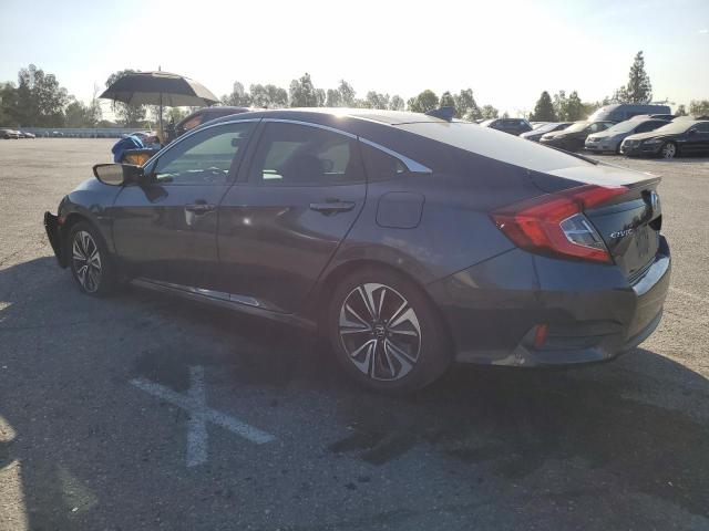 2HGFC1F77JH640488 - 2018 HONDA CIVIC EXL Grafitowy zdjęcie 2