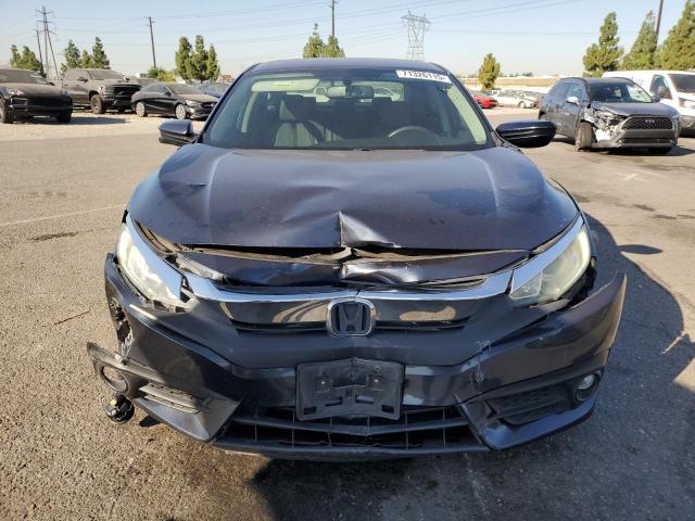 2HGFC1F77JH640488 - 2018 HONDA CIVIC EXL Grafitowy zdjęcie 5