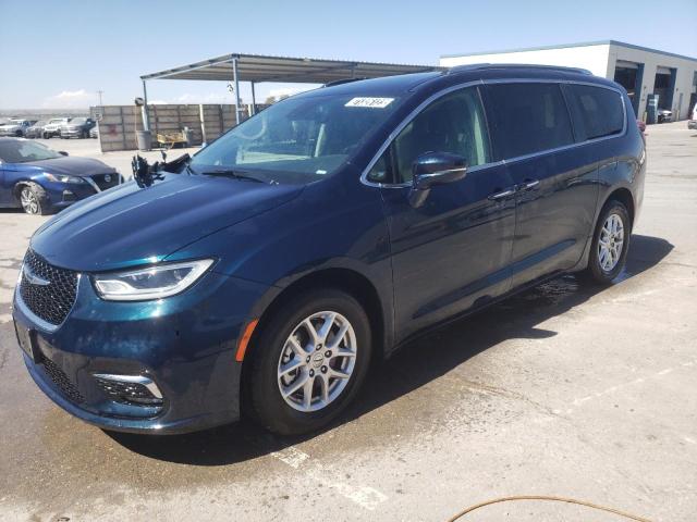 2C4RC1BG2MR601307 - 2021 CHRYSLER PACIFICA TOURING L BLUE photo 1