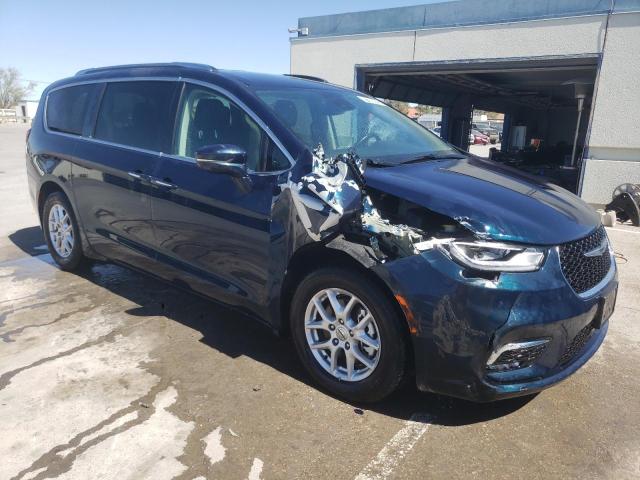 2C4RC1BG2MR601307 - 2021 CHRYSLER PACIFICA TOURING L BLUE photo 4