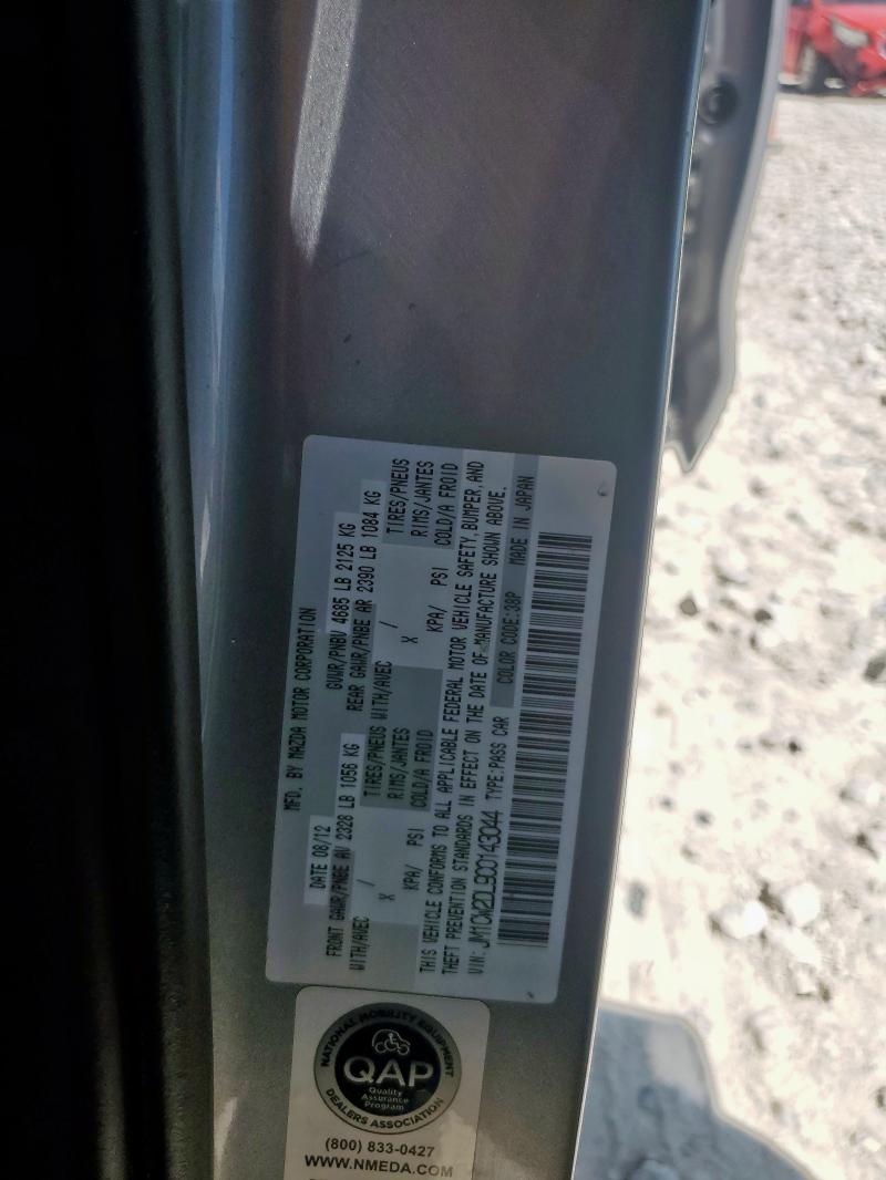 JM1CW2DL9C0143044 - 2012 MAZDA 5 Gümüş foto 13