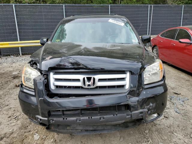 2HKYF18566H537331 - 2006 HONDA PILOT EX BLACK photo 5