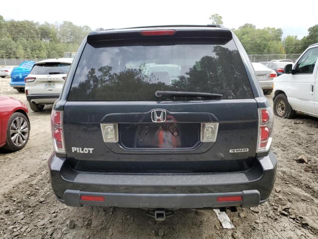 2HKYF18566H537331 - 2006 HONDA PILOT EX BLACK photo 6