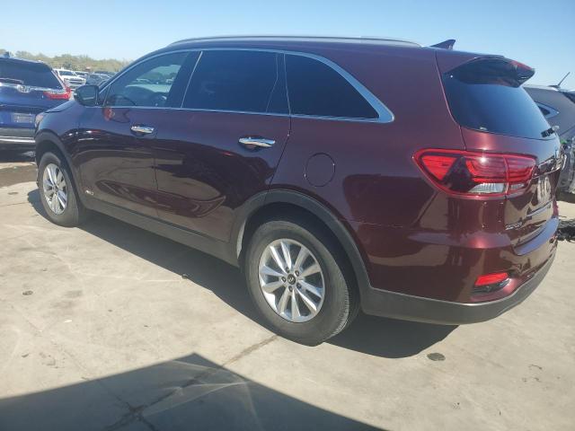 5XYPGDA3XKG550927 - 2019 KIA SORENTO L BURGUNDY photo 2