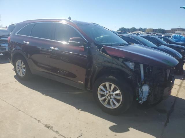 5XYPGDA3XKG550927 - 2019 KIA SORENTO L BURGUNDY photo 4