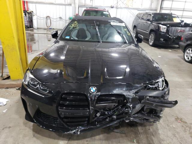 WBS33BA05NCK00384 - 2022 BMW M4 COMPETITION BLACK photo 5
