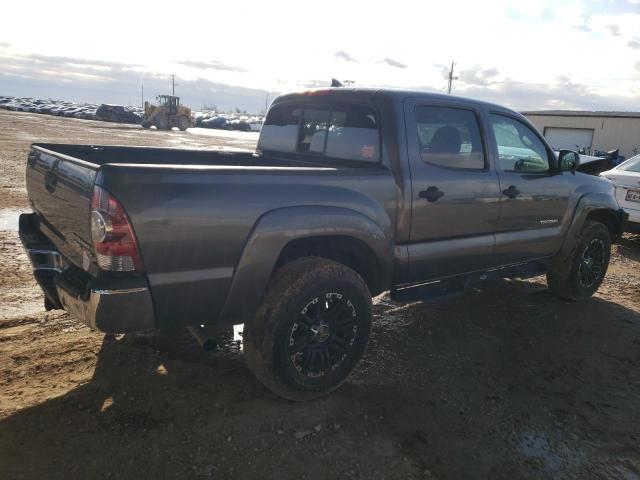 5TFJU4GN2EX061379 - 2014 TOYOTA TACOMA DOUBLE CAB PRERUNNER GRAY photo 3