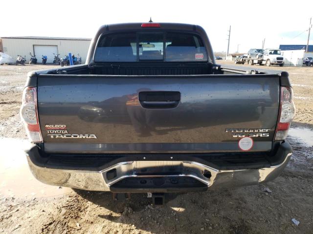 5TFJU4GN2EX061379 - 2014 TOYOTA TACOMA DOUBLE CAB PRERUNNER GRAY photo 6