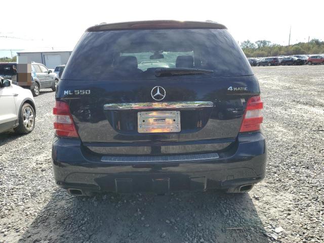 4JGBB72EX8A346319 - 2008 MERCEDES-BENZ ML 550 BLACK photo 6