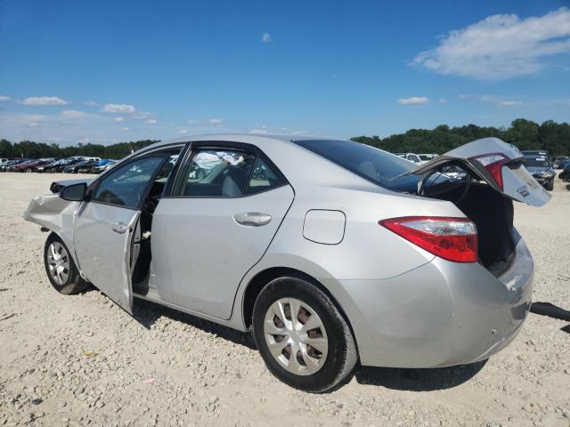 2T1BURHE3GC614669 - 2016 TOYOTA COROLLA L SILVER photo 2