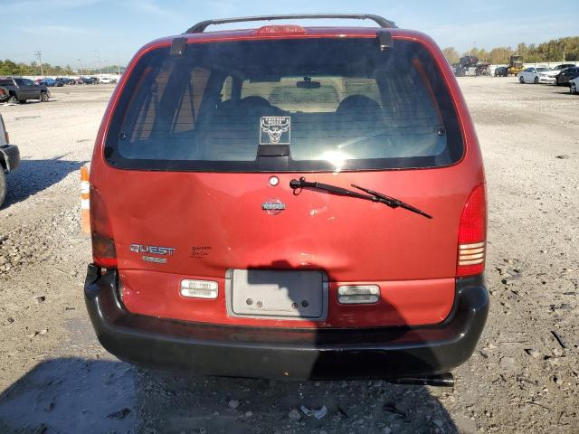 4N2DN1118VD836894 - 1997 NISSAN QUEST XE MAROON photo 6