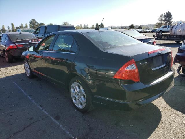 3FAHP0HA5BR269745 - 2011 FORD FUSION SE BLACK photo 2