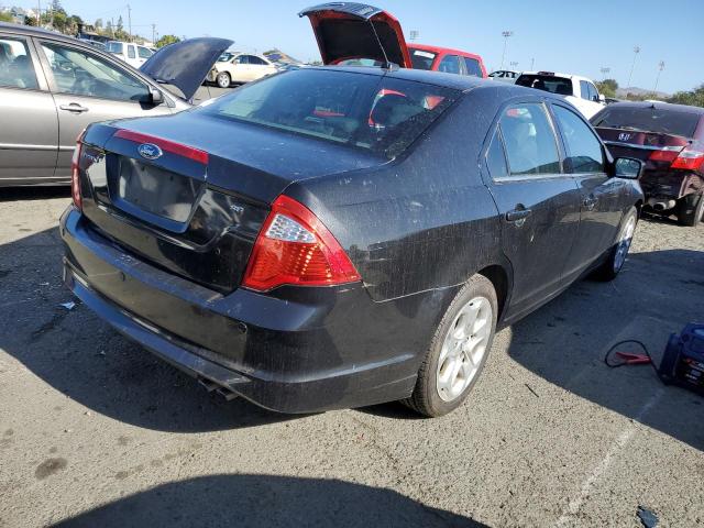 3FAHP0HA5BR269745 - 2011 FORD FUSION SE BLACK photo 3