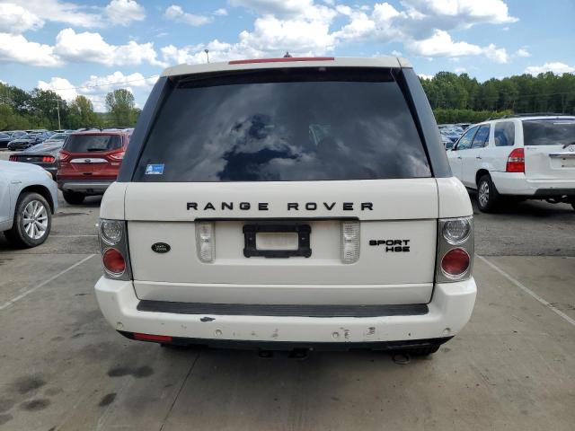 SALMF15498A289167 - 2008 LAND ROVER RANGE ROVE HSE WHITE photo 6
