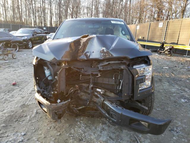 1FTEX1CP0GFC17846 - 2016 FORD F150 SUPER CAB GRAY photo 5