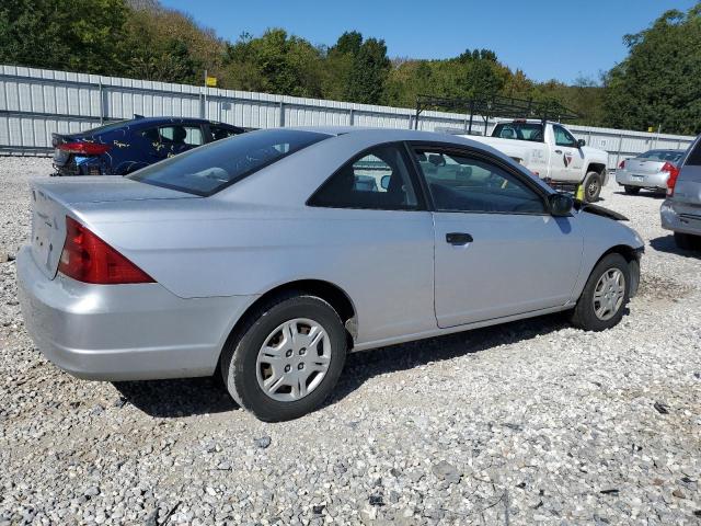 1HGEM22551L008644 - 2001 HONDA CIVIC LX SILVER photo 3