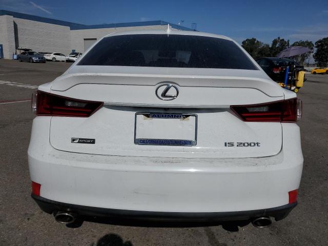 JTHBA1D23G5037059 - 2016 LEXUS IS 200T WHITE photo 6