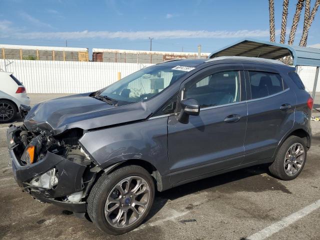 MAJ6S3KL1NC463368 - 2022 FORD ECOSPORT TITANIUM GRAY photo 1