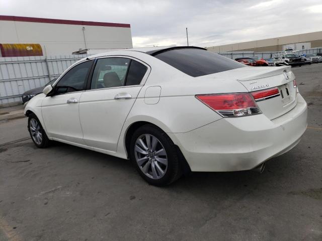 1HGCP3F87BA007131 - 2011 HONDA ACCORD EXL WHITE photo 2