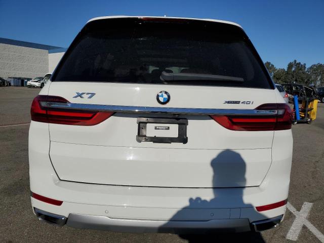 5UXCW2C51KL088233 - 2019 BMW X7 XDRIVE40I WHITE photo 6