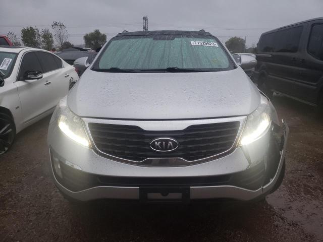 KNDPC3A21C7328062 - 2012 KIA SPORTAGE EX SILVER photo 5