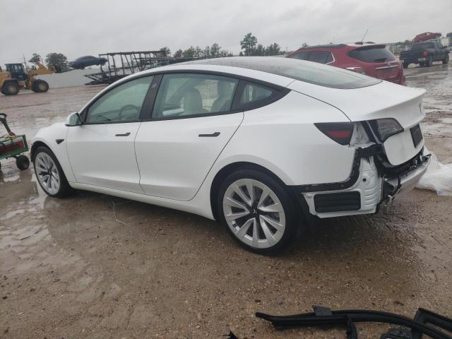 5YJ3E1EB7MF990280 - 2021 TESLA MODEL 3 WHITE photo 2