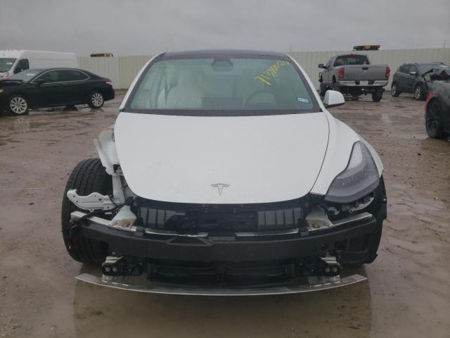 5YJ3E1EB7MF990280 - 2021 TESLA MODEL 3 WHITE photo 5