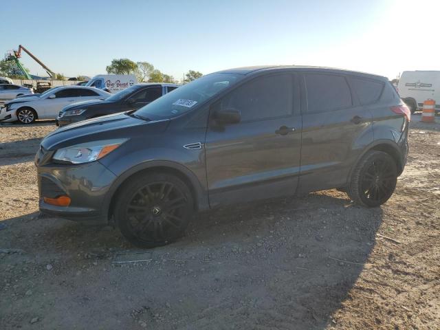 1FMCU0F72FUA62647 - 2015 FORD ESCAPE S GRAY photo 1