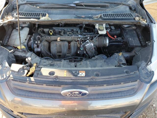 1FMCU0F72FUA62647 - 2015 FORD ESCAPE S GRAY photo 11