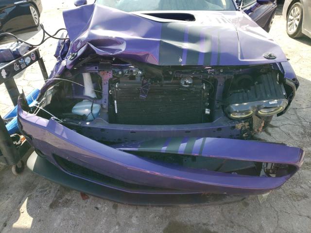 2C3CDZFJ8KH537191 - 2019 DODGE CHALLENGER R/T SCAT PACK PURPLE photo 11