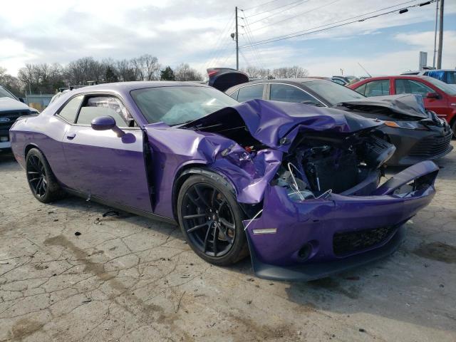 2C3CDZFJ8KH537191 - 2019 DODGE CHALLENGER R/T SCAT PACK PURPLE photo 4