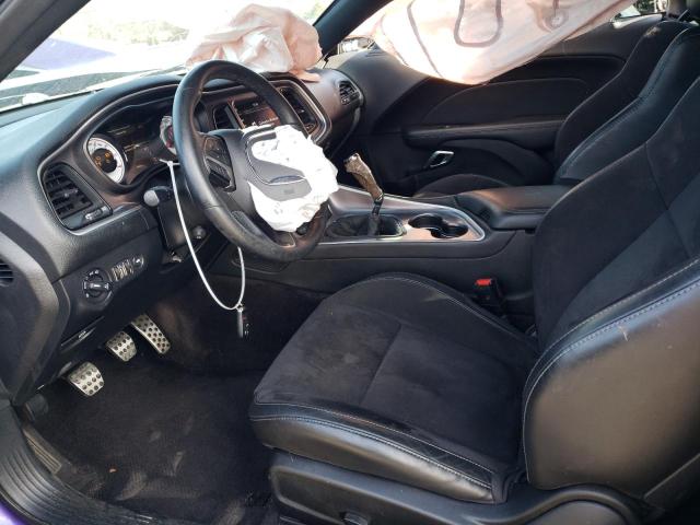 2C3CDZFJ8KH537191 - 2019 DODGE CHALLENGER R/T SCAT PACK PURPLE photo 7