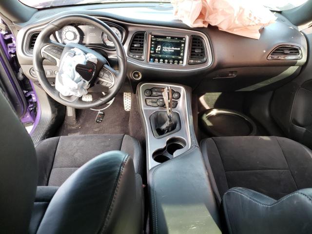 2C3CDZFJ8KH537191 - 2019 DODGE CHALLENGER R/T SCAT PACK PURPLE photo 8