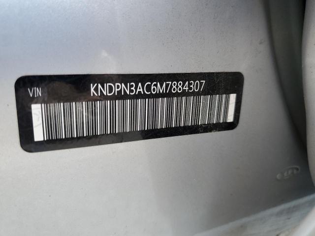 KNDPN3AC6M7884307 - 2021 KIA SPORTAGE EX SILVER photo 12