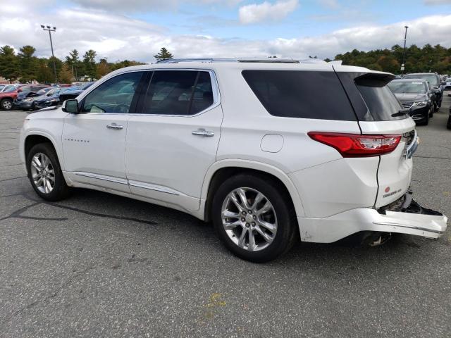 1GNEVKKW7JJ262671 - 2018 CHEVROLET TRAVERSE HIGH COUNTRY WHITE photo 2