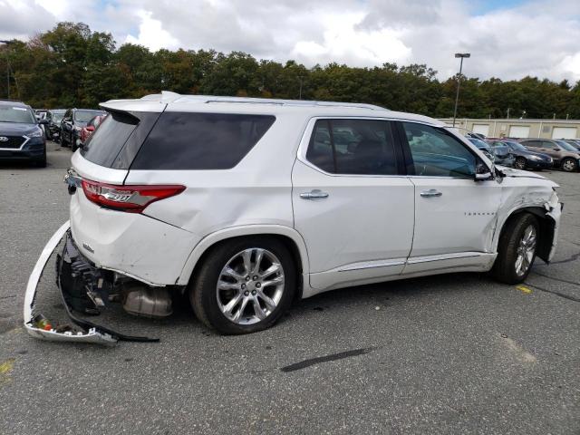 1GNEVKKW7JJ262671 - 2018 CHEVROLET TRAVERSE HIGH COUNTRY WHITE photo 3