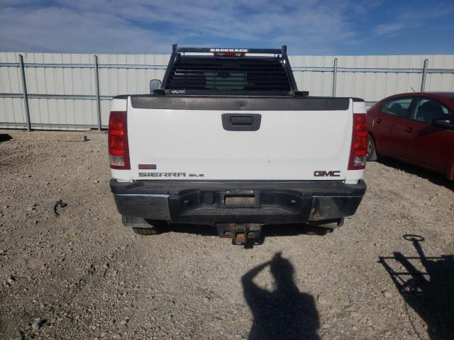 1GT120C81CF112436 - 2012 GMC SIERRA K2500 SLE WHITE photo 6