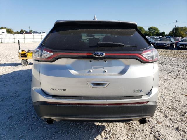 2FMPK4J96HBC60325 - 2017 FORD EDGE SEL SILVER photo 6