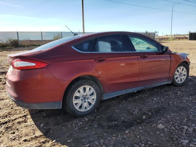 3FA6P0G78ER141985 - 2014 FORD FUSION S BROWN photo 3