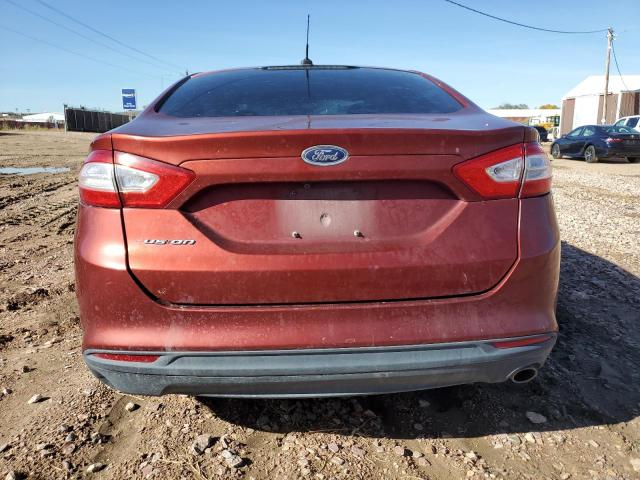 3FA6P0G78ER141985 - 2014 FORD FUSION S BROWN photo 6