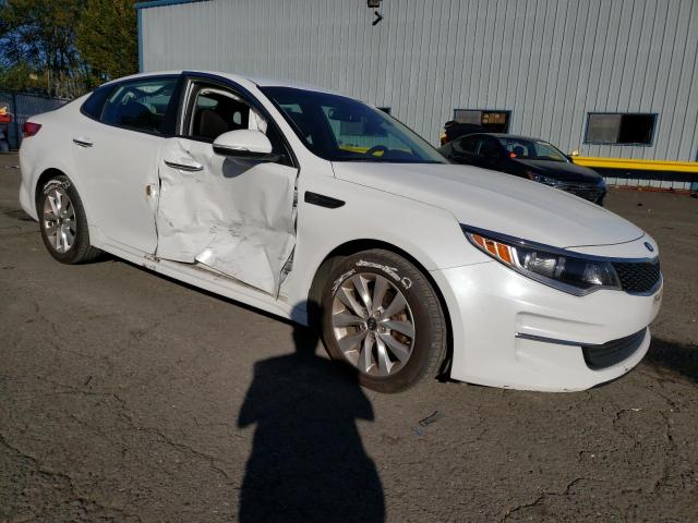 5XXGT4L30HG141616 - 2017 KIA OPTIMA LX WHITE photo 4