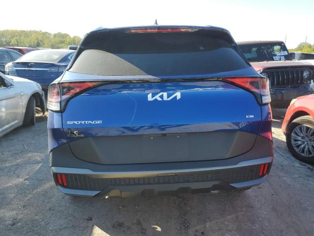 5XYK6CAF3PG049175 - 2023 KIA SPORTAGE X LINE BLUE photo 6