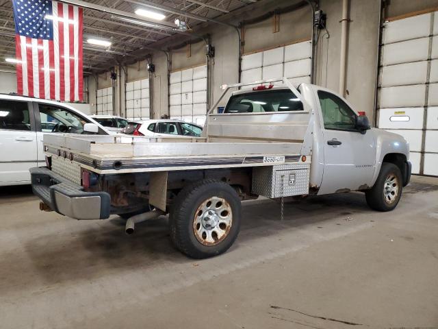 1GCEC14X97Z630437 - 2007 CHEVROLET SILVERADO C1500 CLASSIC SILVER photo 3