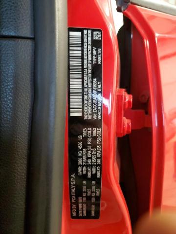 ZACCJBAB0JPJ36384 - 2018 JEEP RENEGADE SPORT RED photo 12