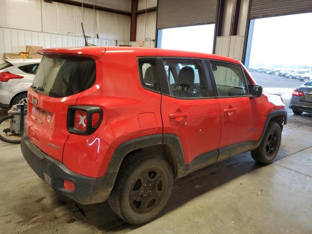 ZACCJBAB0JPJ36384 - 2018 JEEP RENEGADE SPORT RED photo 3