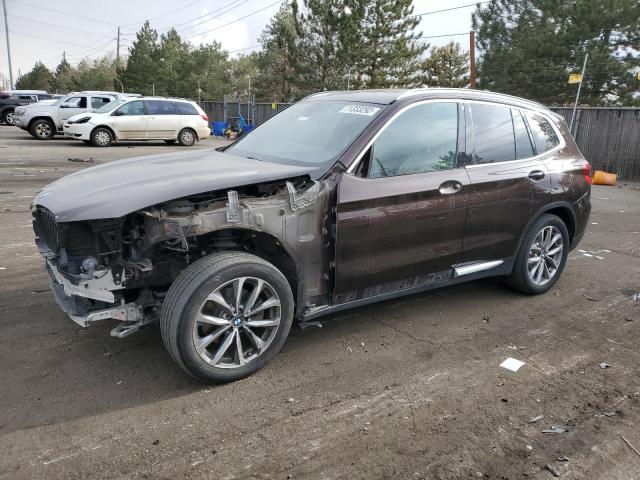 5UXTR9C53KLP95785 - 2019 BMW X3 XDRIVE30I MAROON photo 1